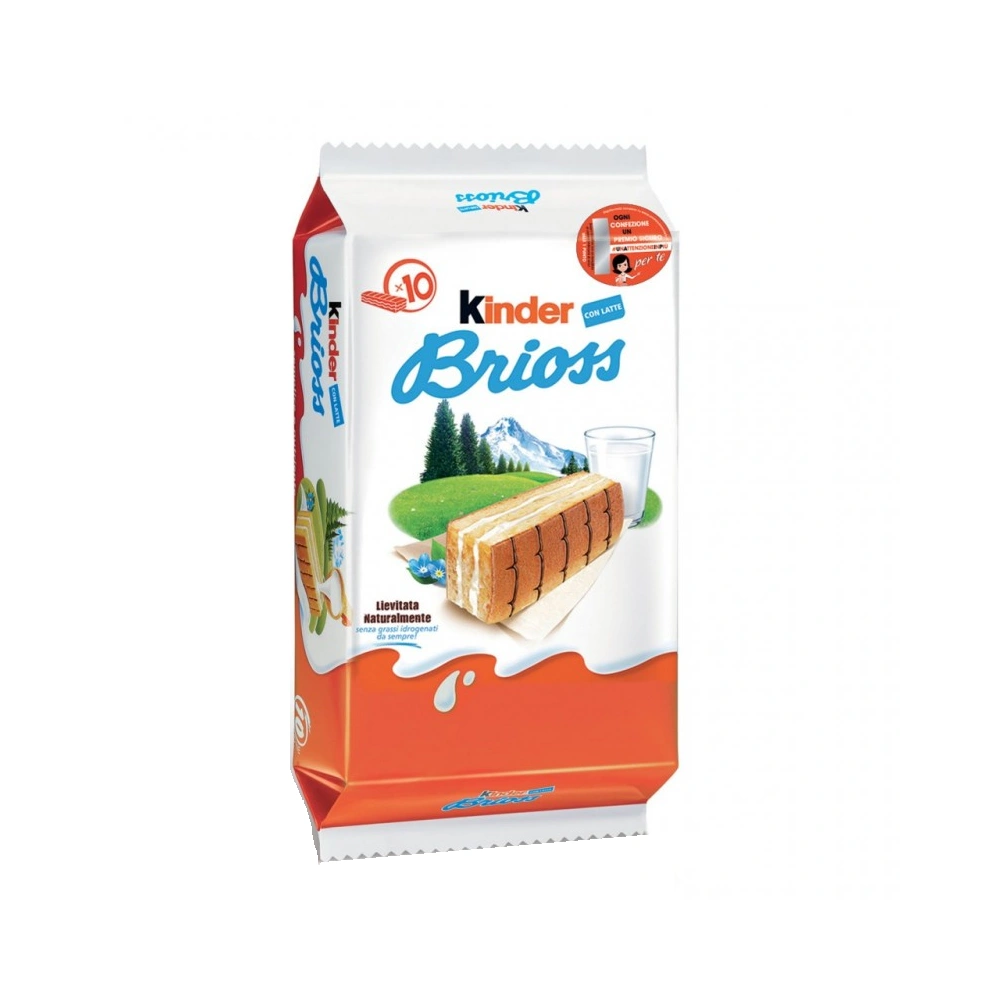 Kinder Brios Milk - Soft and Creamy Italian Sponge Cake