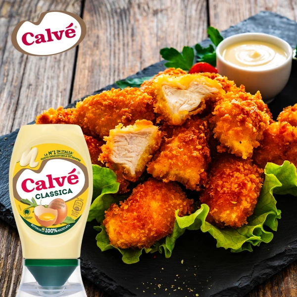 Calvé Mayonnaise Classica Top Down (400ml) - Rich and Creamy