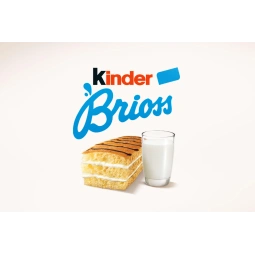 Kinder Brios Milk - Soft and Creamy Italian Sponge Cake