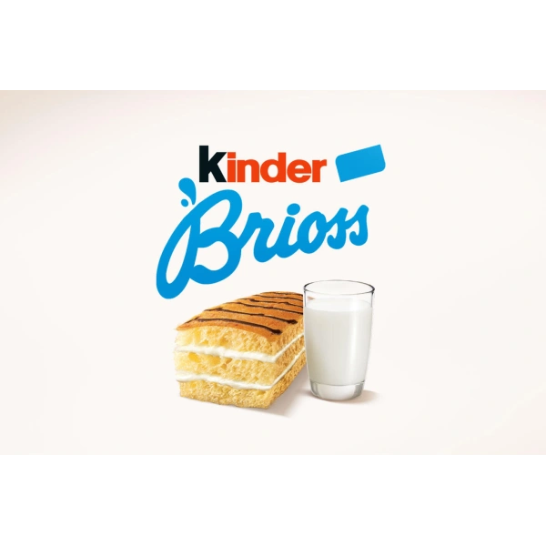 Kinder Brios Milk - Soft and Creamy Italian Sponge Cake