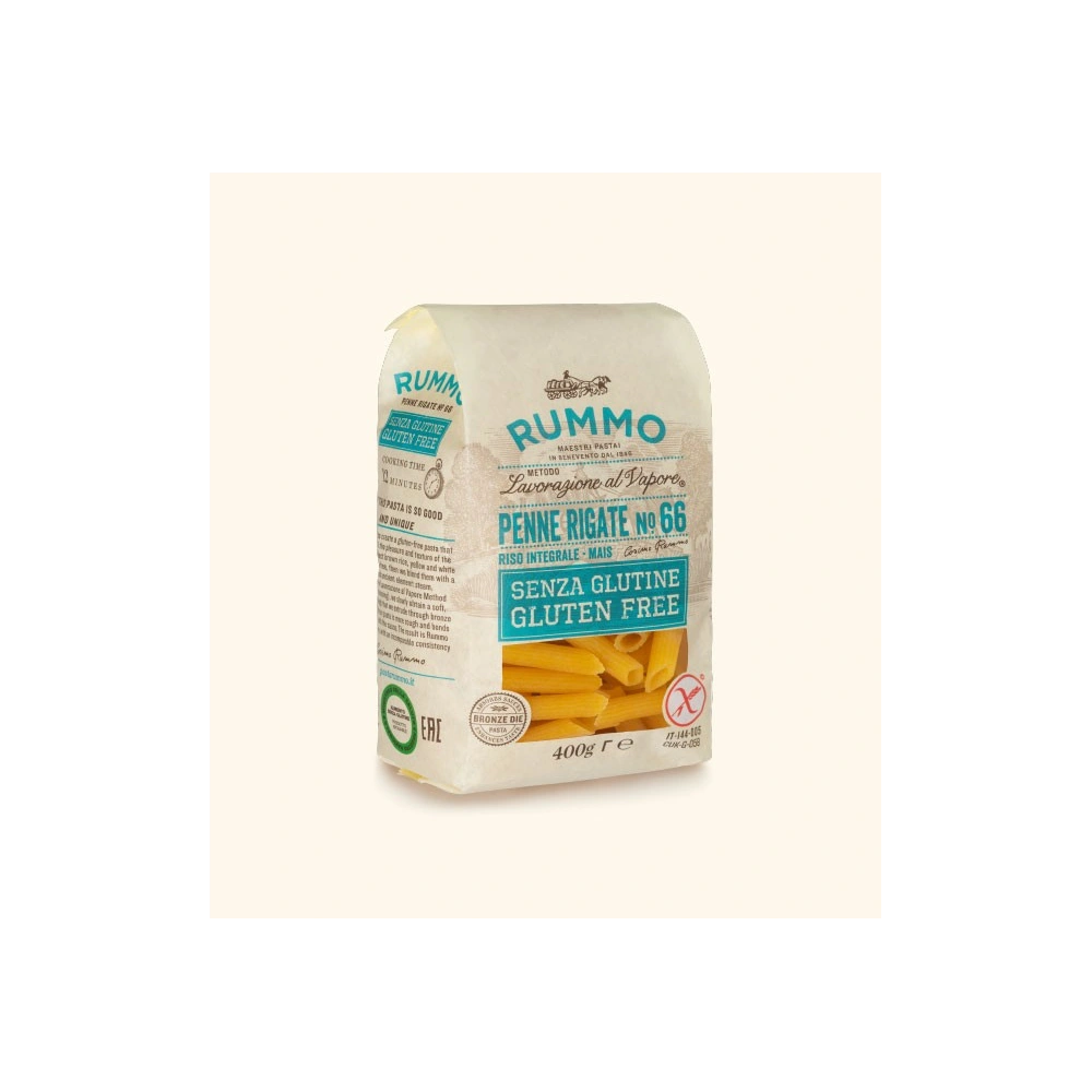 Rummo Gluten Free Penne Rigate N°66 (400gr)  Rummo  Pasta PaccoItaliano.co.uk