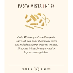 Pasta Mista No. 74 Rummo | Traditional Mixed Pasta