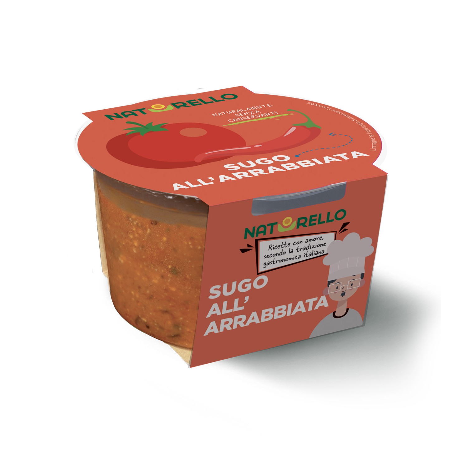 Naturello Arrabbiata sauce 150g