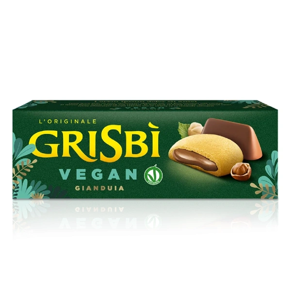 Grisbi Vegan Gianduia Cookie 135g | Indulgent Vegan Treat