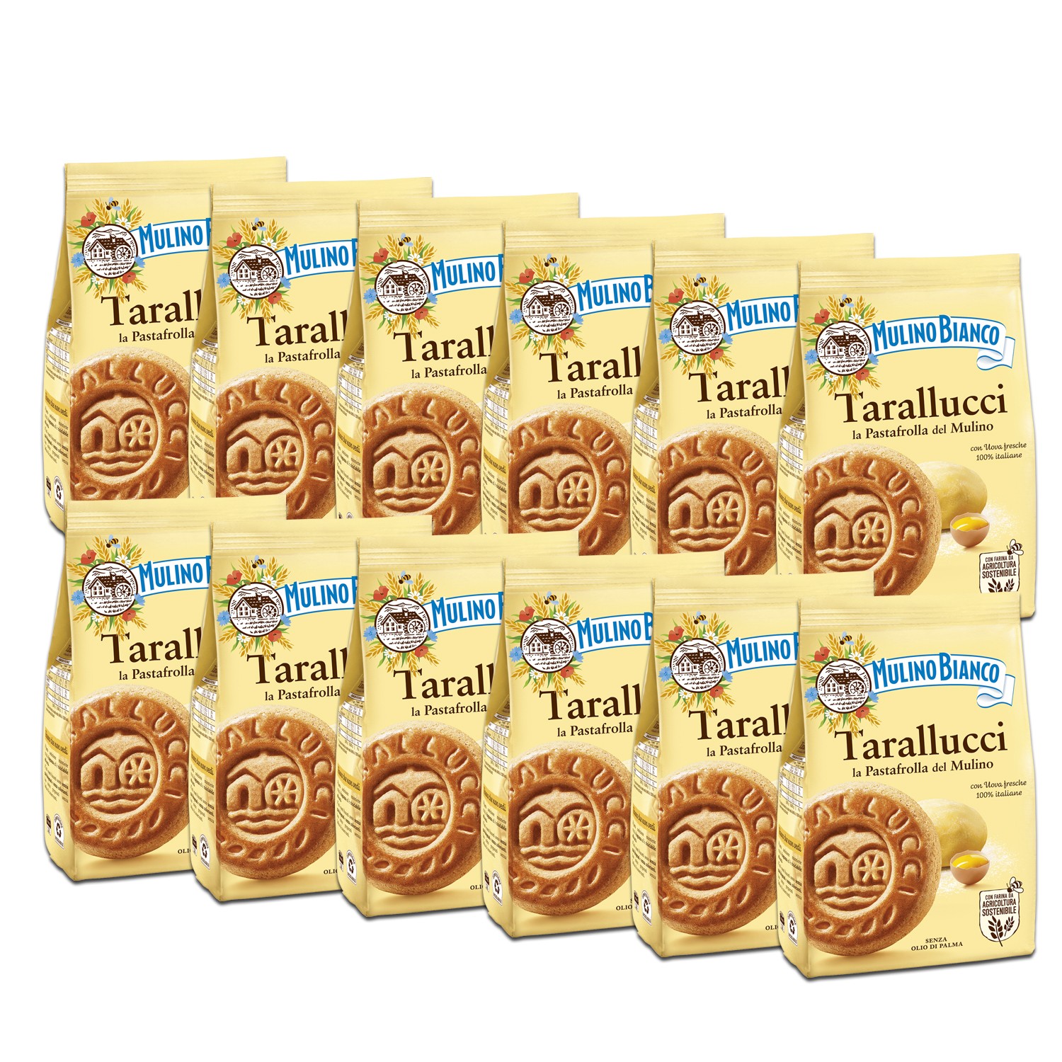 Mulino Bianco Tarallucci Multipack 12 x 350g