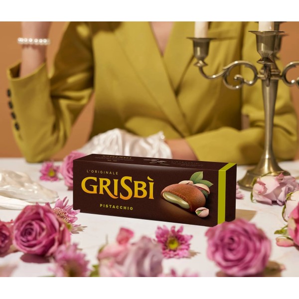 Grisbi Cookie Pistachio - Delicious Italian Biscuits