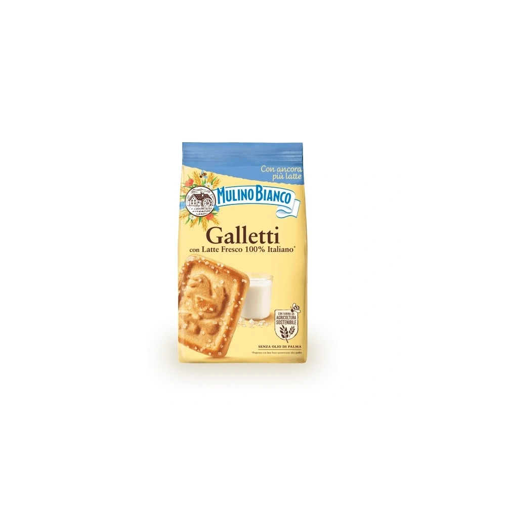 Galletti Mulino Bianco (350g)  Mulino Bianco  Biscuits & Cookie PaccoItaliano.co.uk