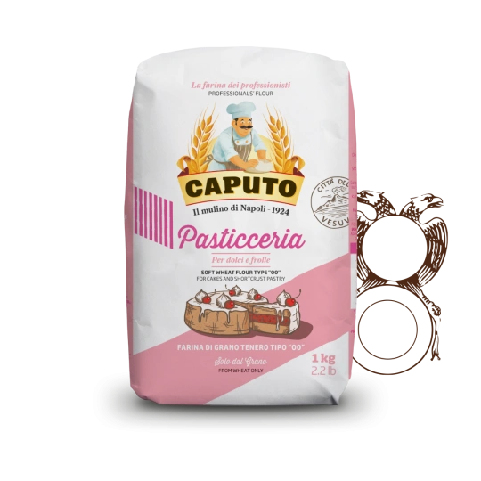 Caputo Farina Pasticceria 1KG - Pacco Italiano