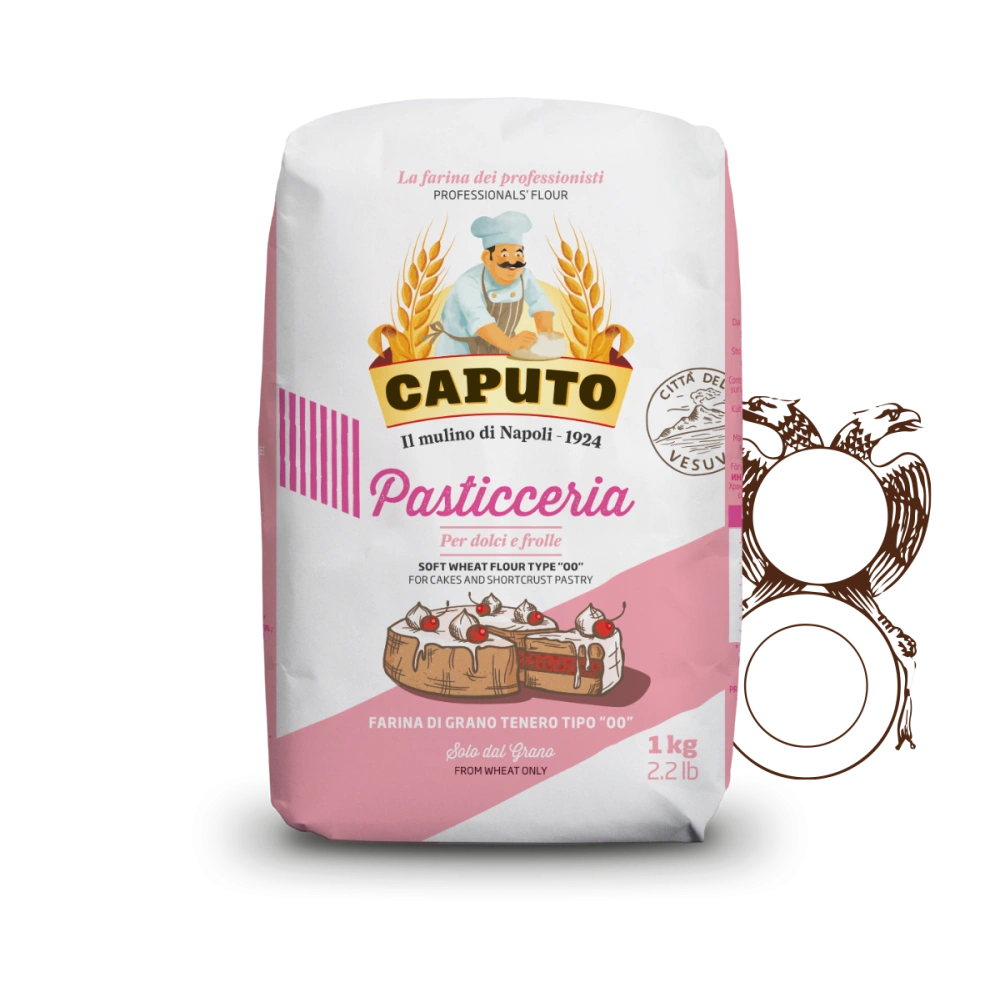 Caputo Farina Pasticceria 1KG - Pacco Italiano