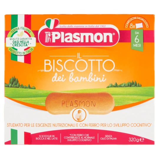 Plasmon Biscuits Childrens (320gr)  Plasmon  Baby Food PaccoItaliano.co.uk