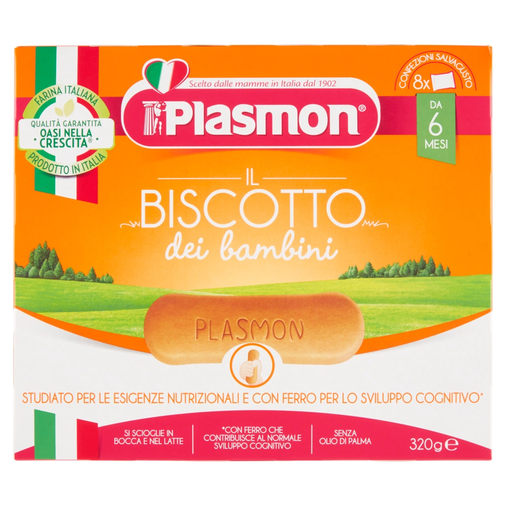 Plasmon Biscuits Childrens (320gr)  Plasmon  Baby Food PaccoItaliano.co.uk