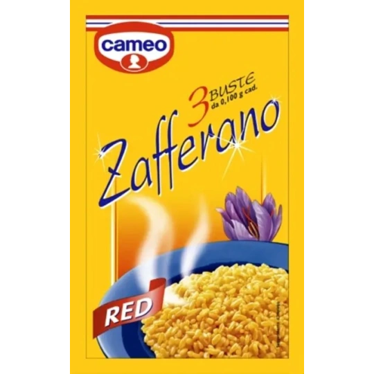 Cameo Pure Red Saffron - Zafferano (3 sachets)