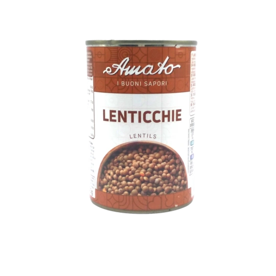 Amato Lentils in Tin (400gr)  Amato  Legumes & Beans PaccoItaliano.co.uk