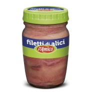 Anchovy Fillets - Alici (80gr)  D'Amico  Tuna & Fish PaccoItaliano.co.uk