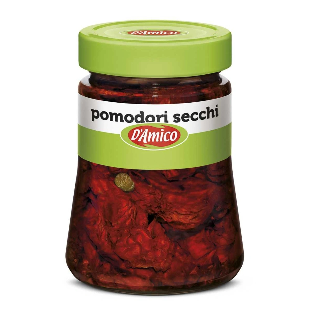 Sundried Tomatoes - Pomodori Secchi (280gr)  D'Amico  Antipasti & Appetizer PaccoItaliano.co.uk