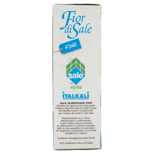 Fior di Sale Fino, Fine Sea Table Salt (1kg)  Italkali  Salt & Spices PaccoItaliano.co.uk