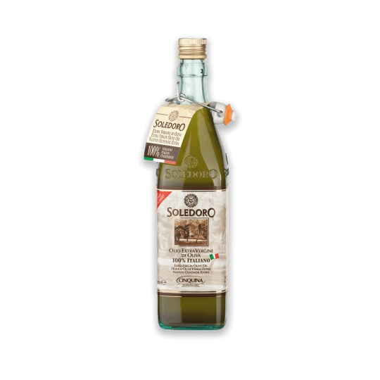 Soledoro Extra Virgin Oil Unfiltered -  100% Italiano Non filtrato (1lt)