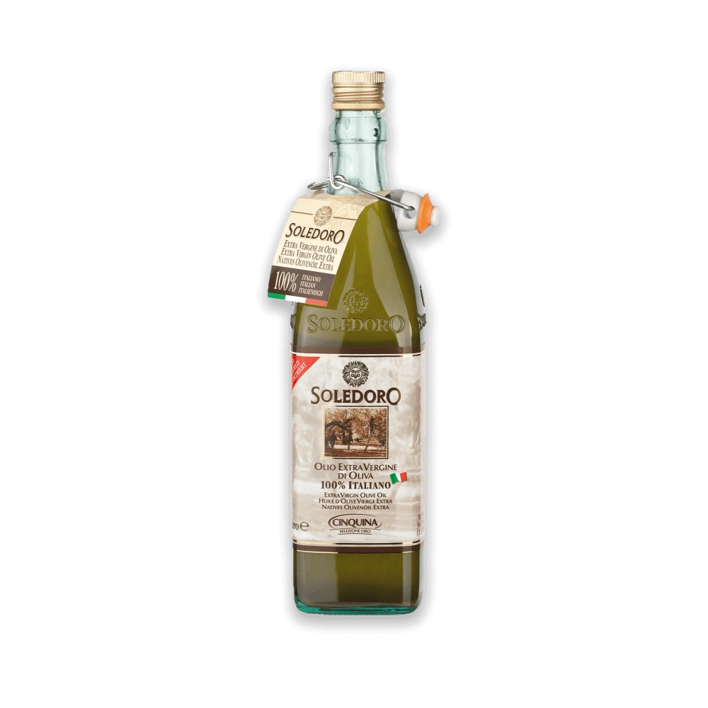 Soledoro Extra Virgin Oil Unfiltered -  100% Italiano Non filtrato (1lt)