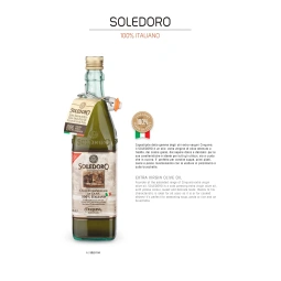 Soledoro Extra Virgin Oil Unfiltered 100% Italiano