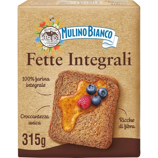 Fette Biscottate Integrali Mulino Bianco (315gr)