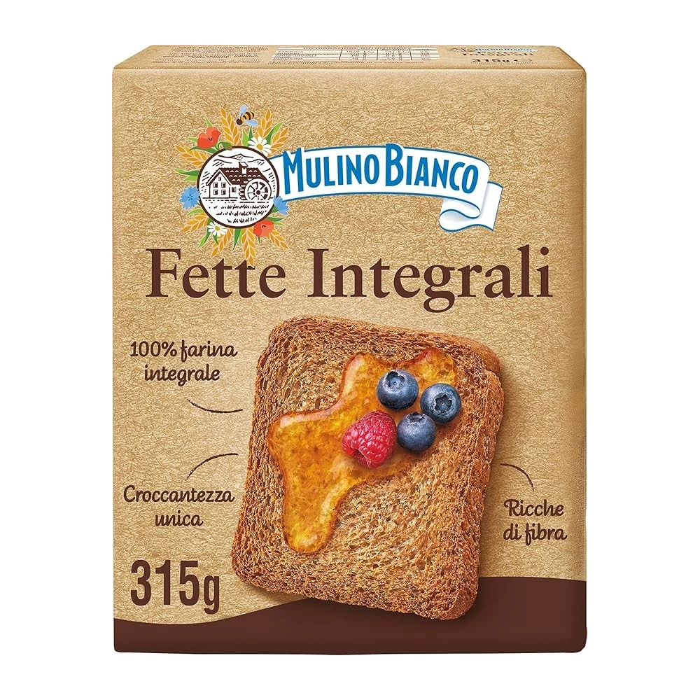 Fette Biscottate Integrali Mulino Bianco (315gr)