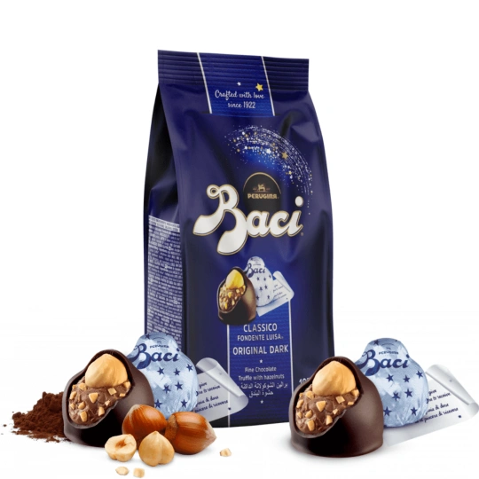 Baci Perugina Classico - Dark Chocolate Bag (125gr)  Perugina  Chocolate & Sweets PaccoItaliano.co.uk