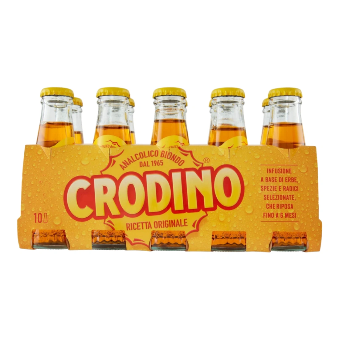 Crodino - Italian Non-Alcoholic Aperitif 10pcs (10ml)