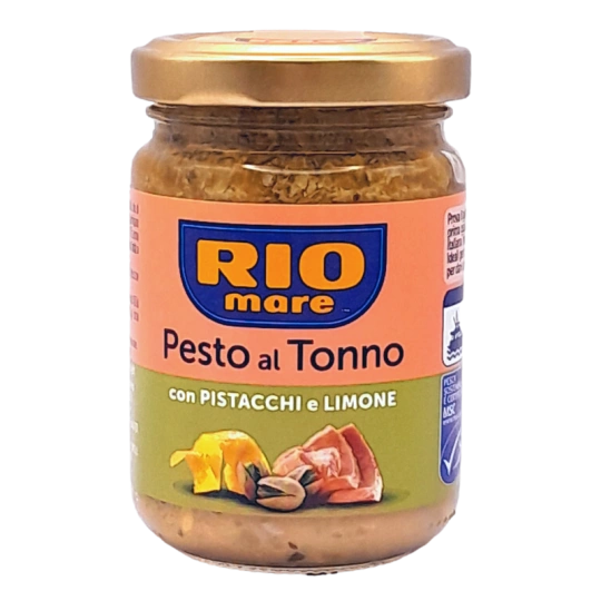 Rio Mare Pesto Tuna Pistachio and Lemon - Rio Mare Pesto al Tonno con Pistacchi e Limone