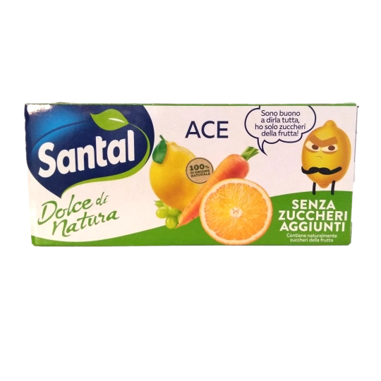 Santal ACE Juice - No added Sugars (3x200ml)