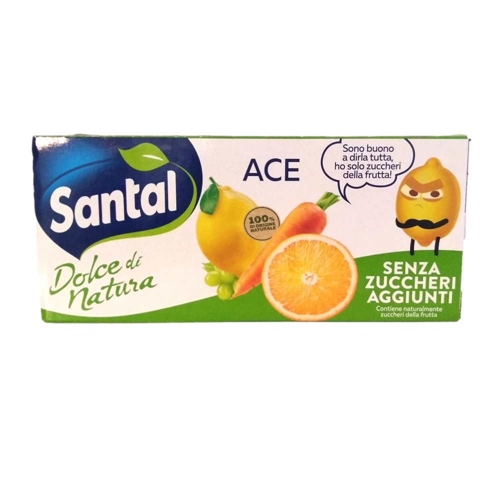 Santal ACE Juice - No added Sugars (3x200ml)