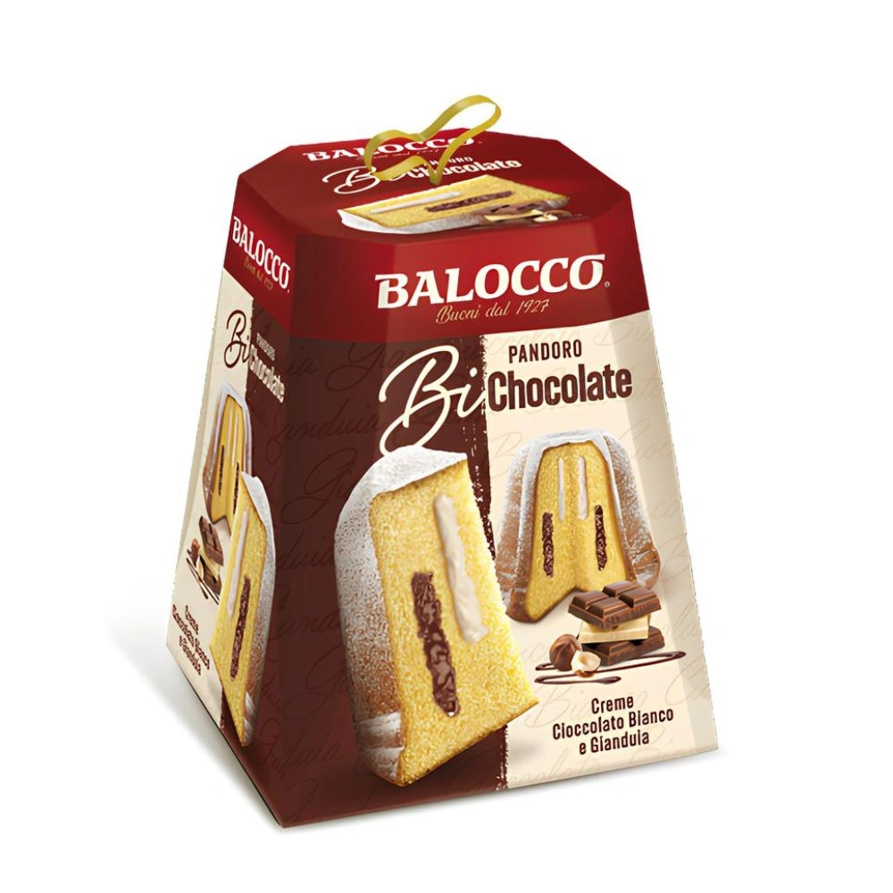 Balocco Pandoro Bi-Chocolate (800gr)