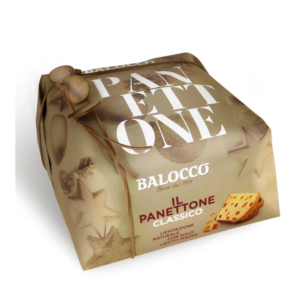 Balocco Panettone Classico Hand Wrapped (1kg)