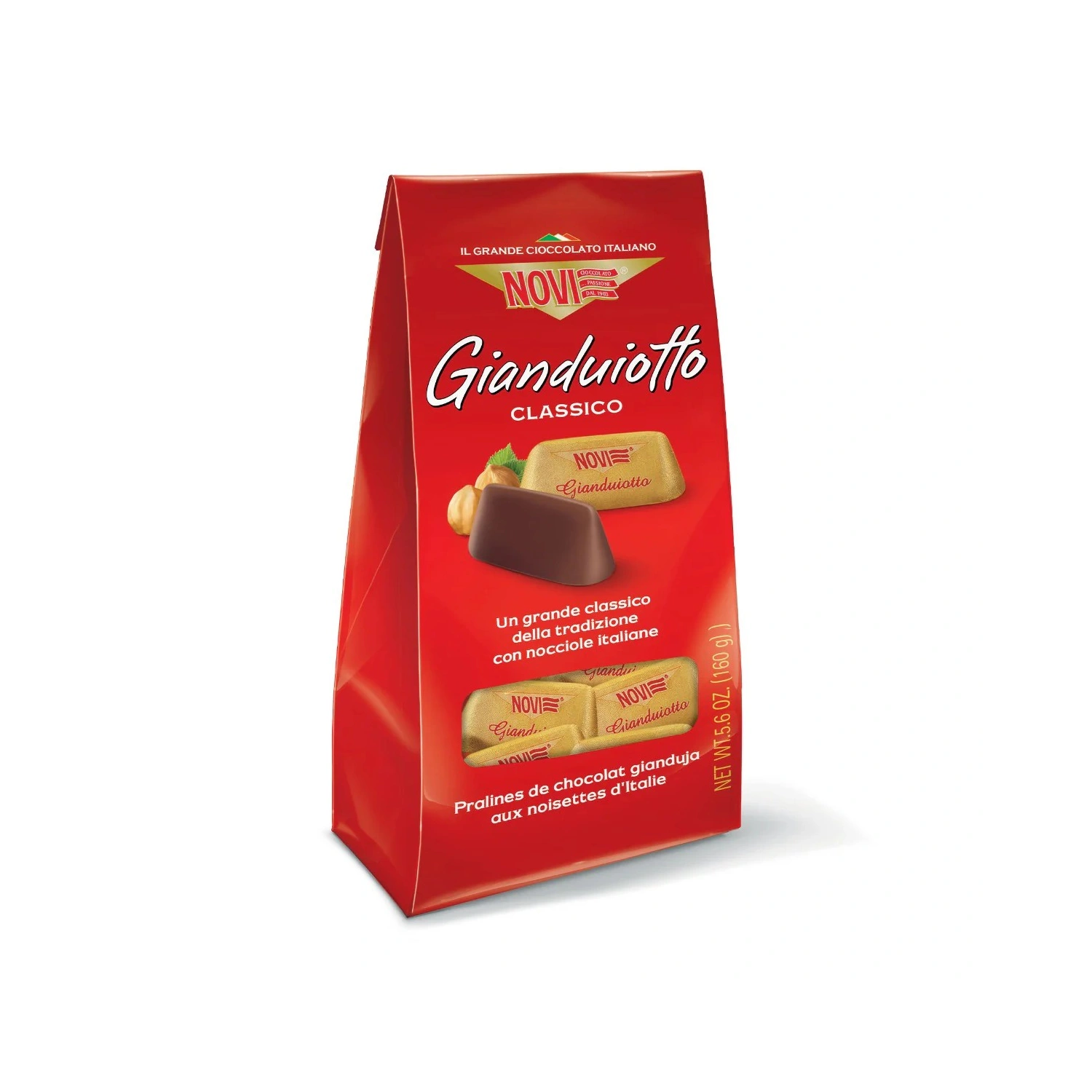 Gianduiotti Chocolate Novi (160gr)