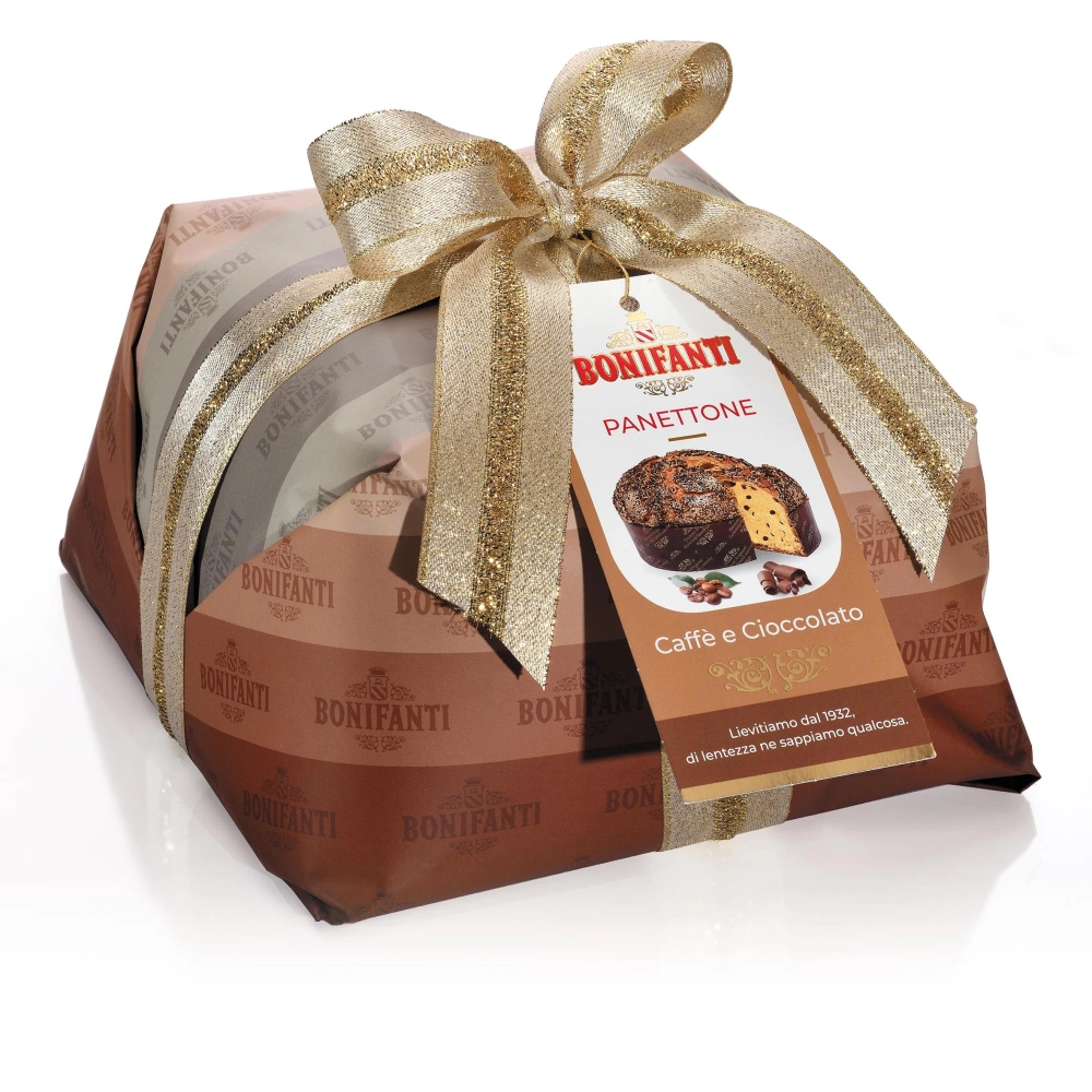 Panettone Glassato Caffè e Cioccolato (1kg) – Italian Coffee and Chocolate Panettone