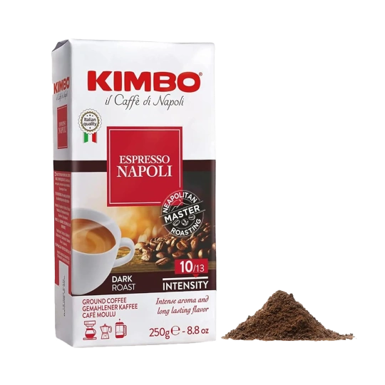 Kimbo Espresso Napoli - Ground Coffee (250g) Italian