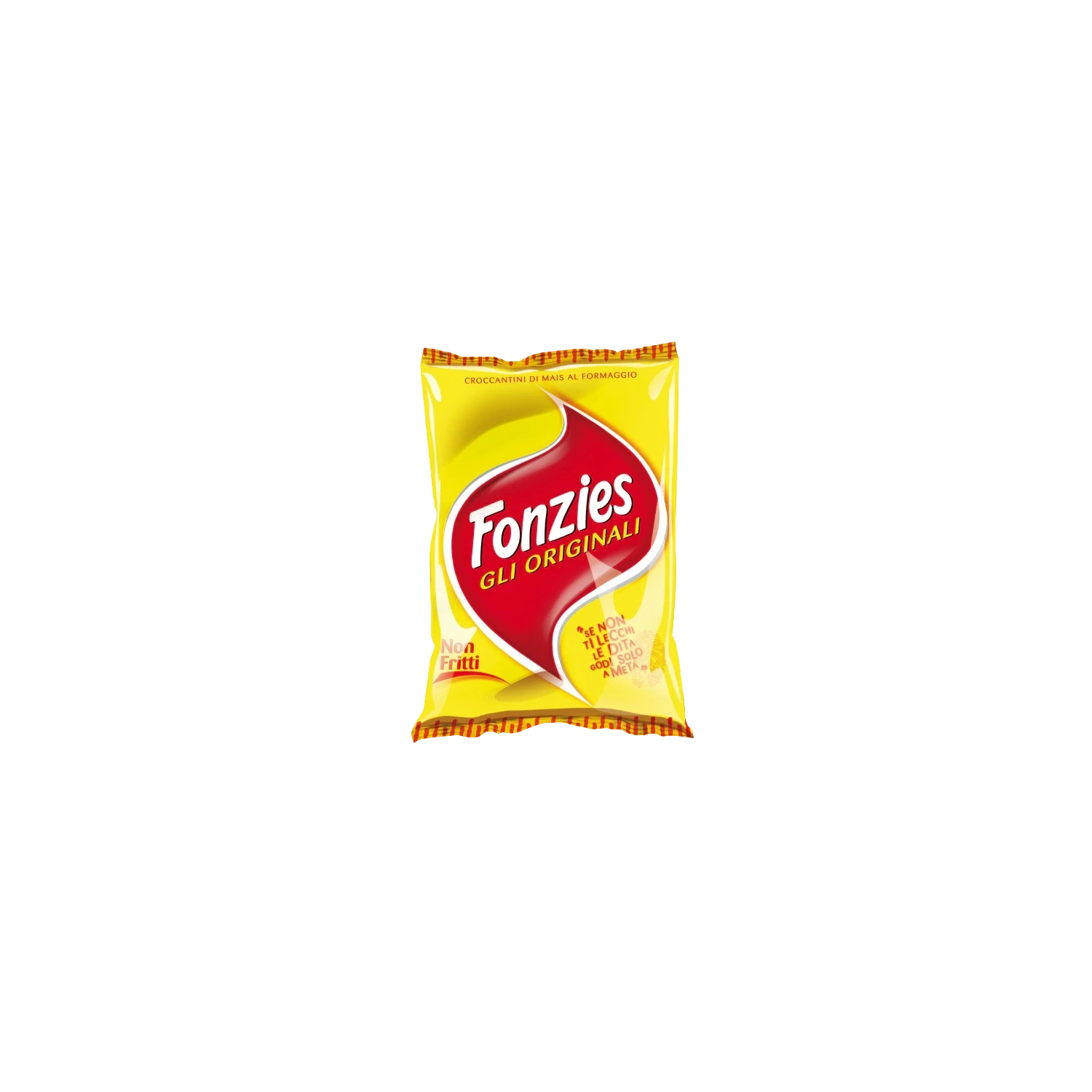 Fonzies Corn Cheese Crisps 100g – Classic Italian Snack