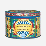 Panettone with Sicilian Citrus Fruits and Saffron – Dolce & Gabbana x Fiasconaro (1Kg) Blue  Fiasconaro  Merendine & Sweet Soft Snacks PaccoItaliano.co.uk