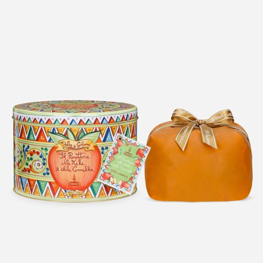 Apple and Cinnamon Panettone – Dolce & Gabbana x Fiasconaro (1Kg)