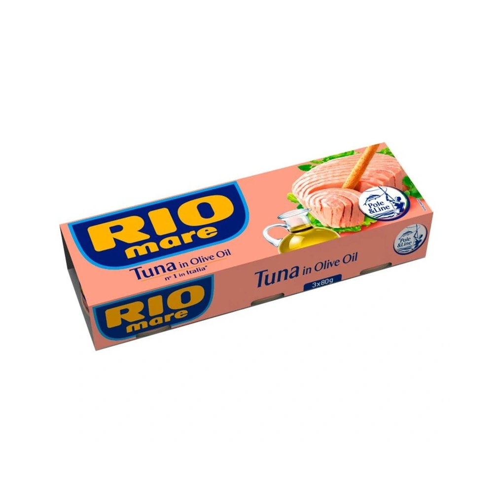 Rio Mare Tuna in Olive Oil 3x80gr