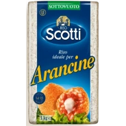 Scotti Rice for Arancine - 1KG  Scotti  Rice, Polenta & Puree PaccoItaliano.co.uk