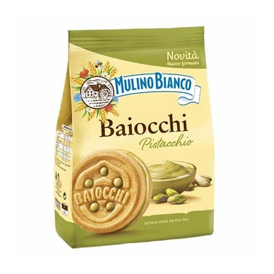 Mulino Bianco Baiocchi with Pistachio Cream (240gr)