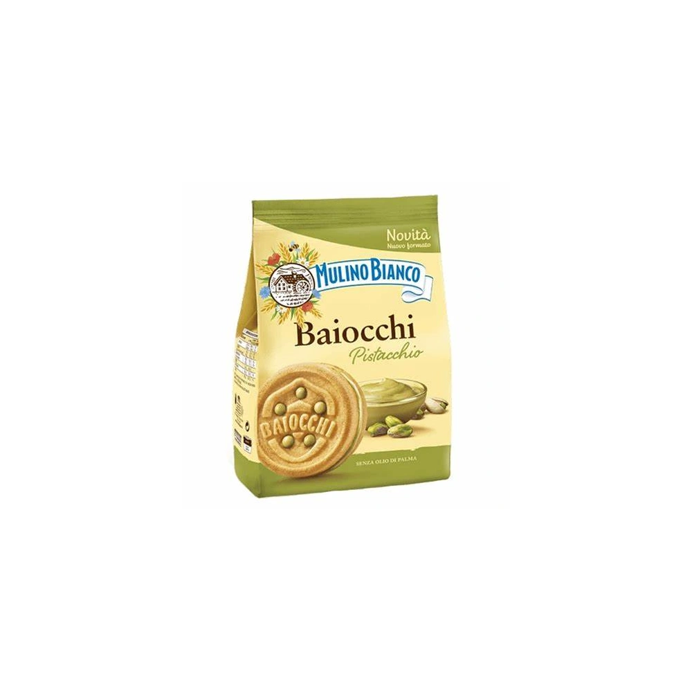 Mulino Bianco Baiocchi with Pistachio Cream (240gr)