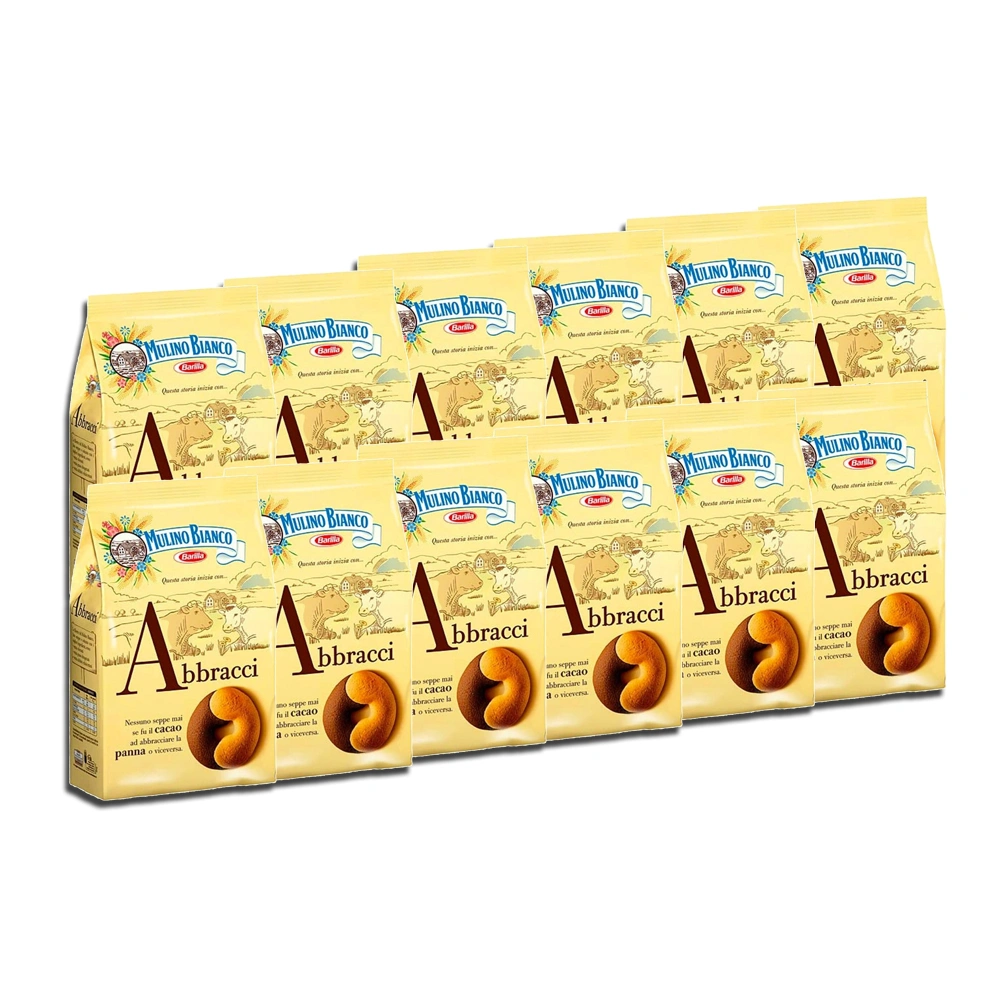 Mulino Bianco Abbracci - (12 x 350gr) Multipack