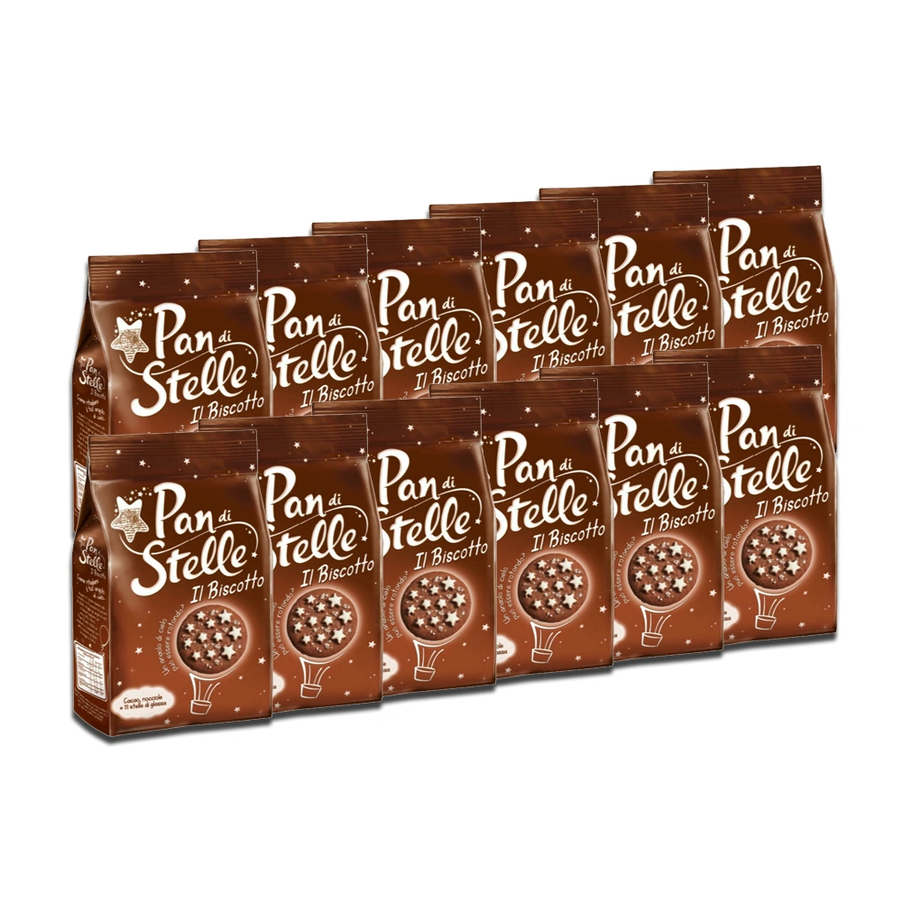 Pan Di Stelle Mulino Bianco - (12 x 350g) Multipack