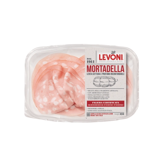 Mortadella Bologna Sliced Levoni 100g