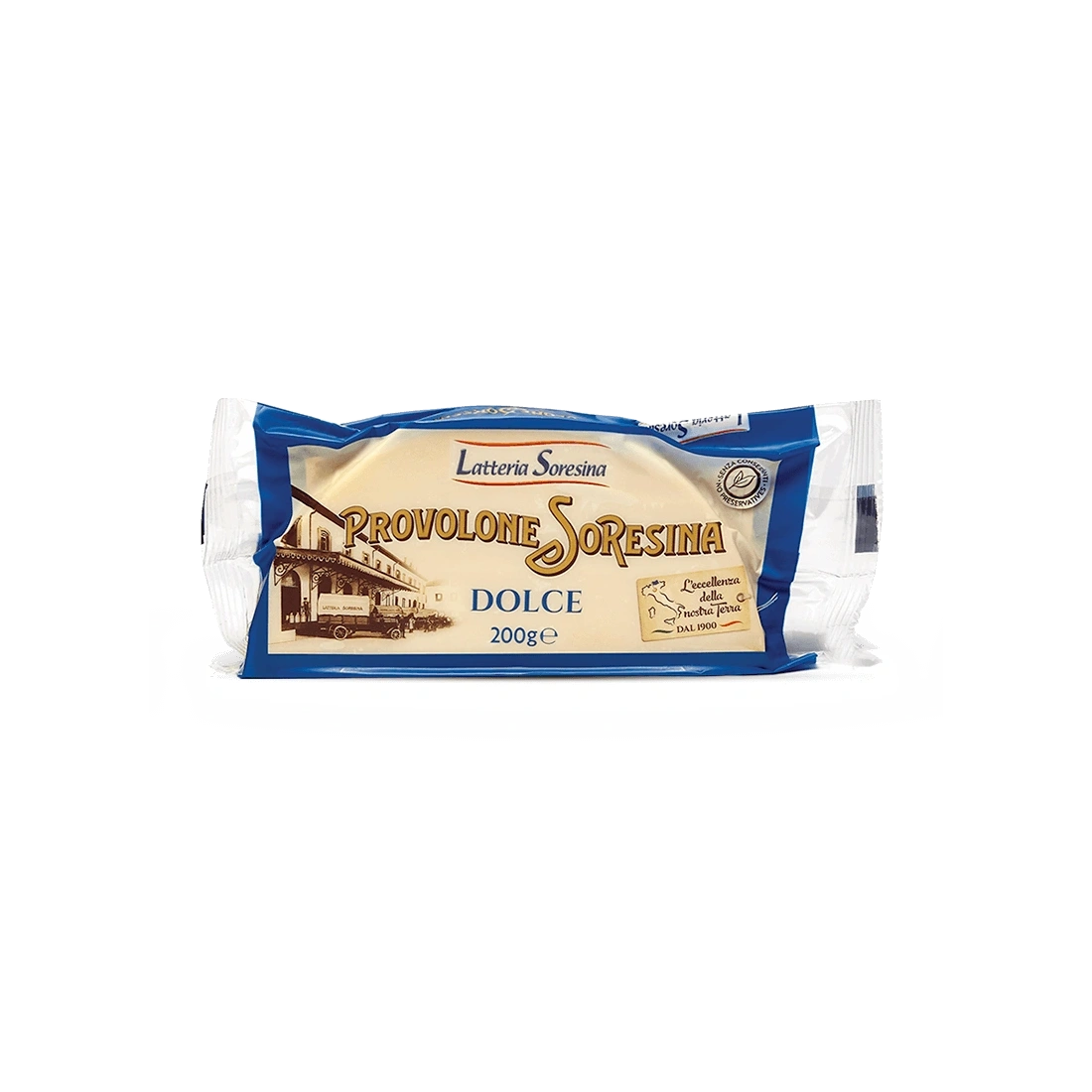 Soresina Provolone Dolce 200g - Mild Italian Cheese