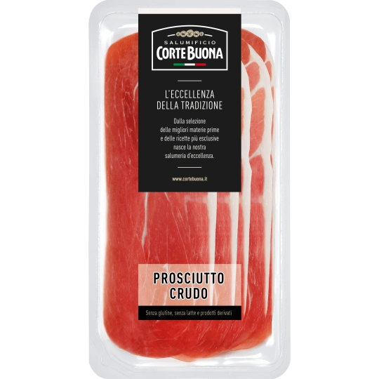 Cortebuona Prosciutto Crudo 80g - Premium Italian Cured Ham