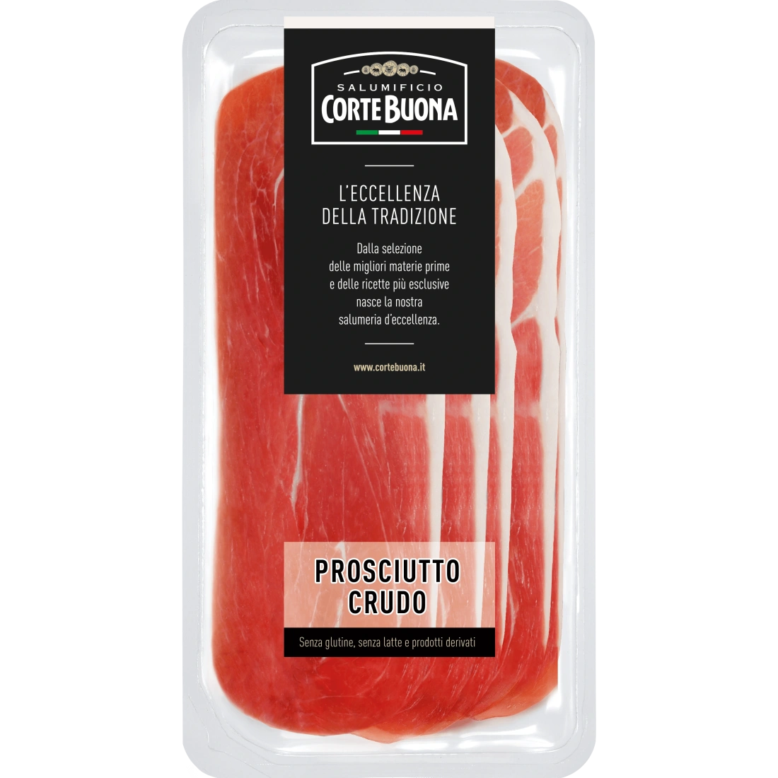 Cortebuona Prosciutto Crudo 80g - Premium Italian Cured Ham