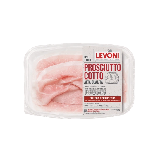 Levoni Prosciutto Cotto 100g - Premium Italian Cooked Ham