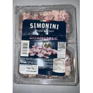 Guanciale a Cubetti Simonini 200g  Salumi Simonini  Cured Meat & Salami PaccoItaliano.co.uk